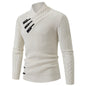 Men's Long-sleeved Knitted Top Plus Size Sweater