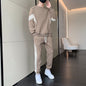 American Sweater Loose Trousers Youth Fashion Casual Two-piece Suit