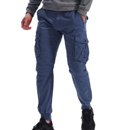 Men's Multi-color Oversized Trousers Casual