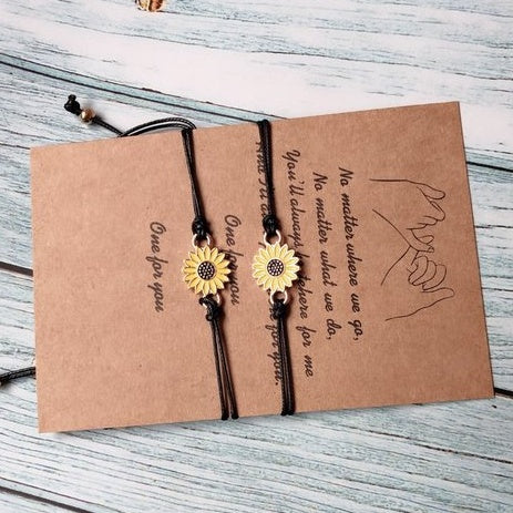 Sunflower Friendship Bracelets