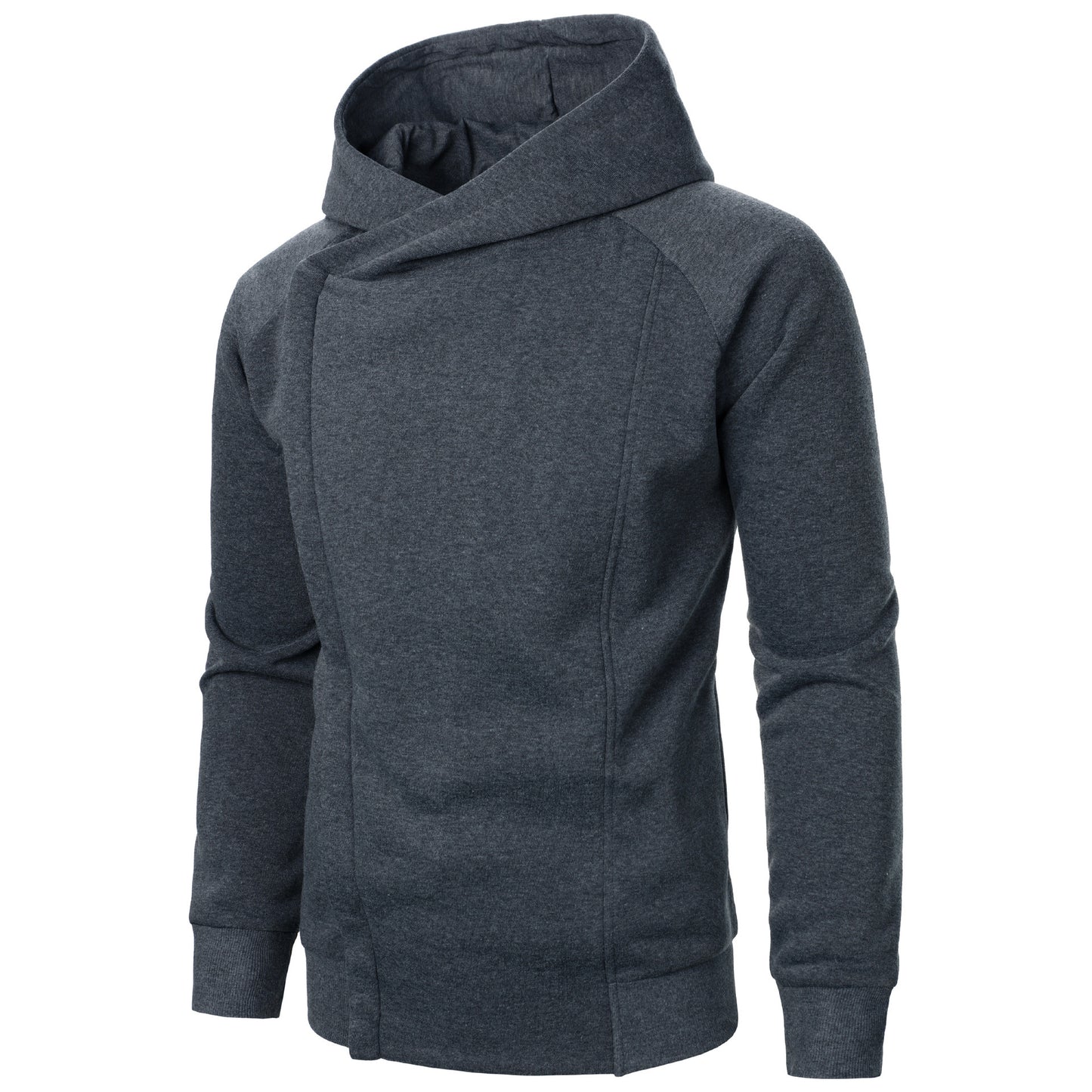 Men's Side Zipper Hooded Sweater