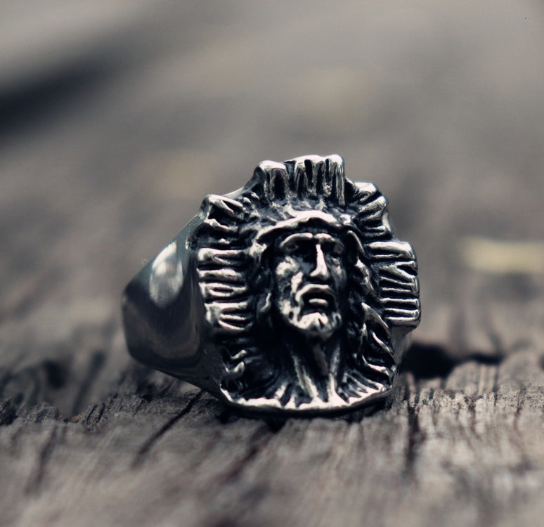 Jesus Cross Ring