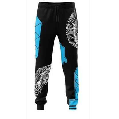 Viking Vibes: 3D Digital Print Casual Trousers