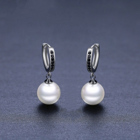 Trendy Round Ball Stud Earrings Minimalist Design