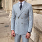 Mr. Lu San's Italian Naples Gun Collar High-end Suit