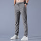 Ice Silk Pants Men'S Summer Thin Casual Pants Loose Straight Breathable