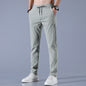 Ice Silk Pants Men'S Summer Thin Casual Pants Loose Straight Breathable