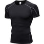 Quick Dry Compression Sport Shirt men Running Fitness t Shirt Tight rashgard Soccer Basketball Jersey Gym Demix Sportswear