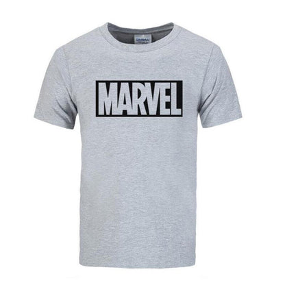 Marvel Printed T Shirt Men's Tops Tees Top Quality Cotton Casual Men Tshirt Marvel T-Shirts Man