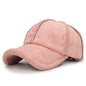 Suede parent-child baseball cap