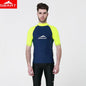 Men Lycra Surf Short Sleeve Rash Guard Anti-UV Quick Dry Surf-clothes Swimming Windsurf Diving T Shirt