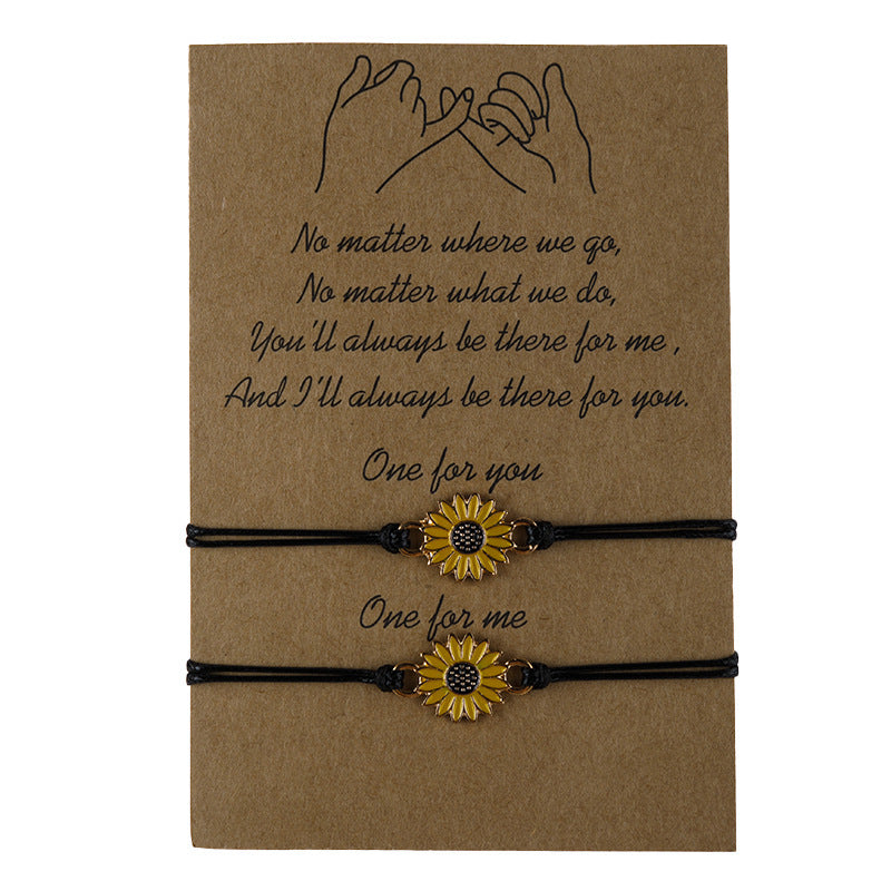 Sunflower Friendship Bracelets