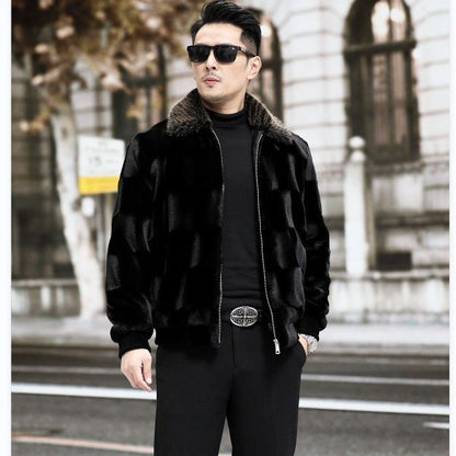 Fur Coat Men's Clothing Mink Skin