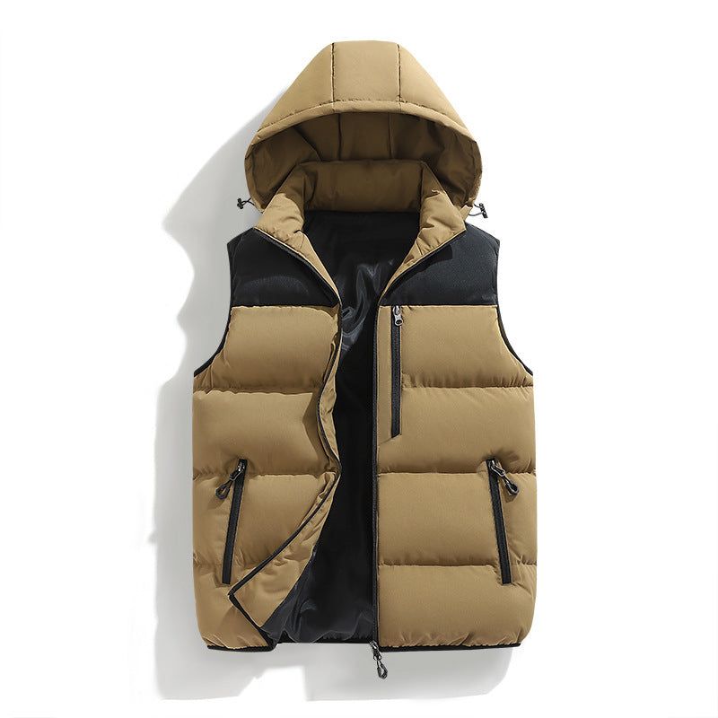 Multi-pocket Waterproof Outdoor Hooded Vest