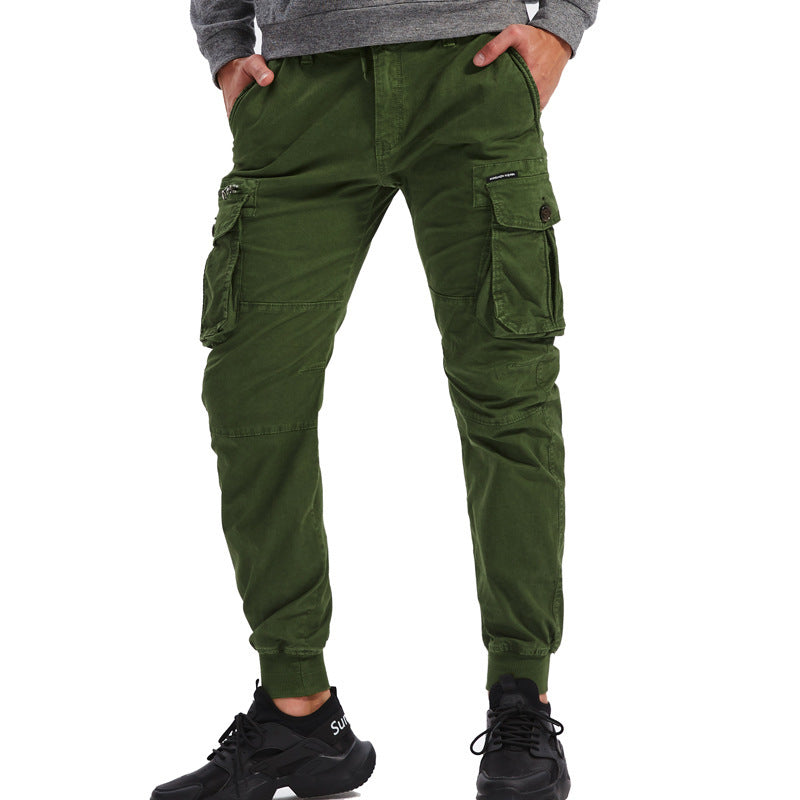 Men's Multi-color Oversized Trousers Casual