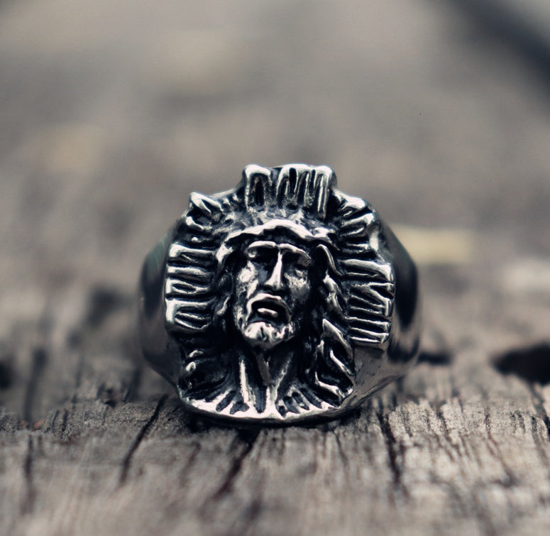 Jesus Cross Ring