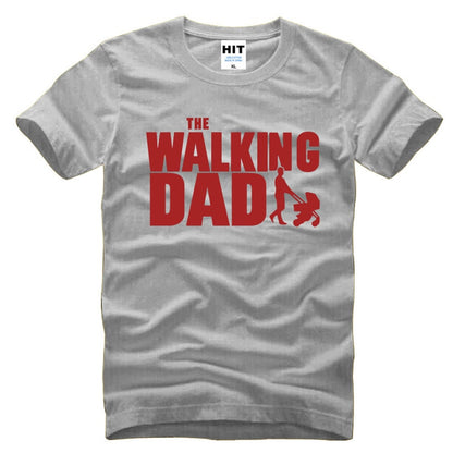 The Walking Dad Fathers Day Gift Men's Funny T-Shirt T Shirt Men Short Sleeve