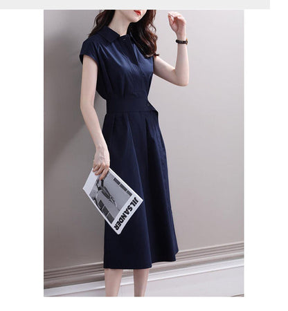 Women's New Waist Trimming Fashion Temperament Dress