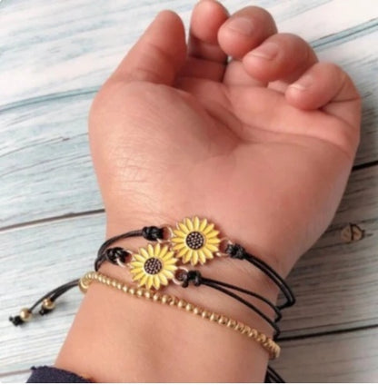 Sunflower Friendship Bracelets