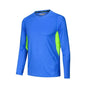 Men Long Sleeve Bodybuilding Sport Running Shirt breathable Basketball Soccer Training Fitness T Shirt