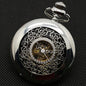 Round flip pocket watch