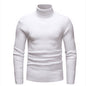 Cable-knit Turtleneck Trendy Youth Sweater Top