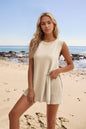 Coastal Knit Set: Summer Vest & Shorts