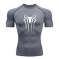 New Compression Shirt Men Fitness Gym Super Hero Sport Running T-Shirt Rashgard Tops Tee Quick Dry Short Sleeve T-Shirt For Men