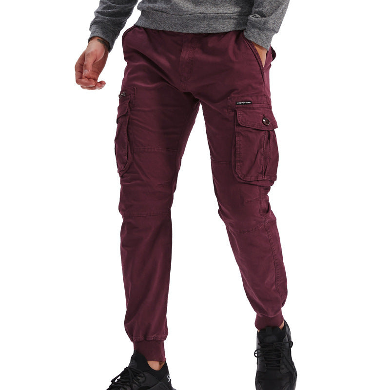 Men's Multi-color Oversized Trousers Casual