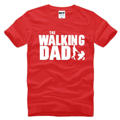 The Walking Dad Fathers Day Gift Men's Funny T-Shirt T Shirt Men Short Sleeve