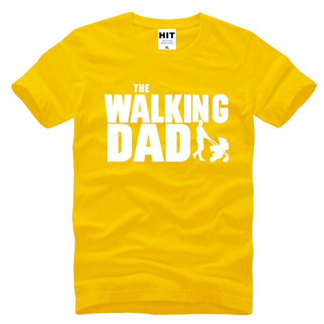 The Walking Dad Fathers Day Gift Men's Funny T-Shirt T Shirt Men Short Sleeve