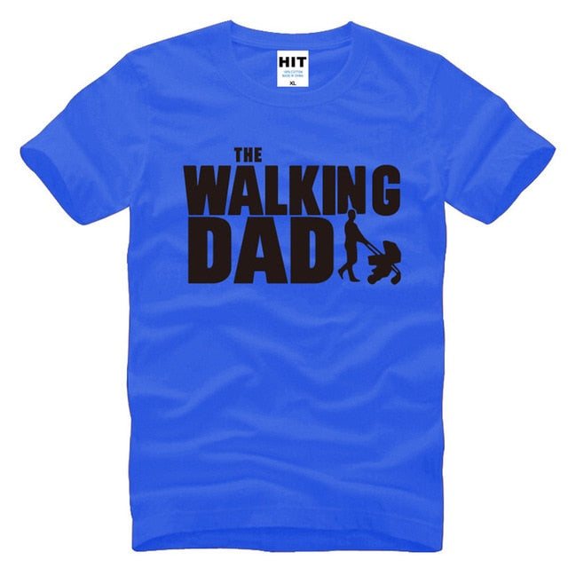 The Walking Dad Fathers Day Gift Men's Funny T-Shirt T Shirt Men Short Sleeve