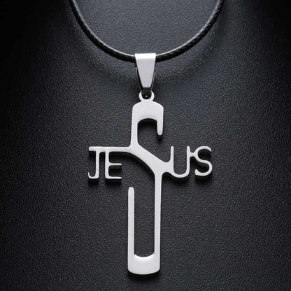 Personality JESUS Jesus Cross Necklace