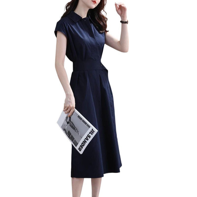 Women's New Waist Trimming Fashion Temperament Dress