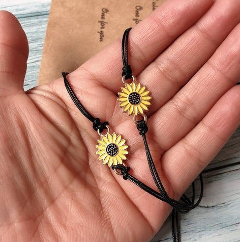 Sunflower Friendship Bracelets