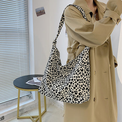 Women's Large-capacity Leopard Print Fashion Shoulder Bag