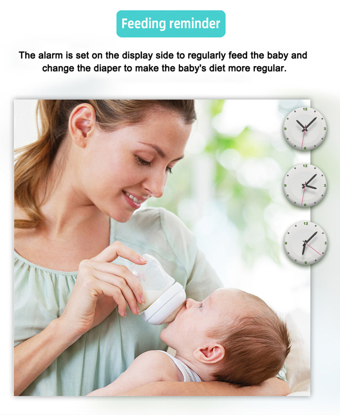 3.5 Inch Digital Baby Care Monitor