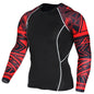 Mens Compression Shirts 3D Teen Wolf Jerseys Long Sleeve T Shirt Fitness Men Lycra MMA Crossfit T-Shirts Tights Brand Clothing