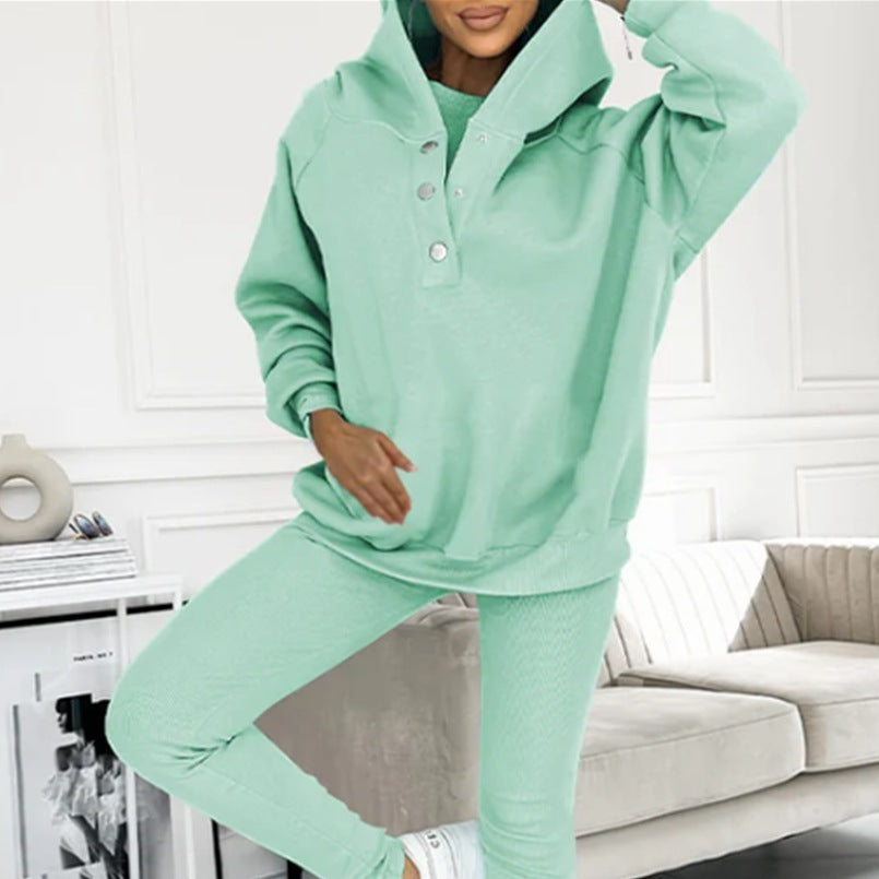 Triflex Activewear: Hoodie, Vest & Trousers Set