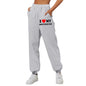 I Love MY BOYFRIEND Printed Trousers Casual Sweatpants Men And Women Sports Pants