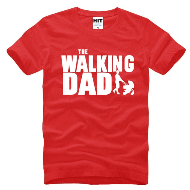 The Walking Dad Fathers Day Gift Men's Funny T-Shirt T Shirt Men Short Sleeve