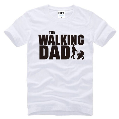 The Walking Dad Fathers Day Gift Men's Funny T-Shirt T Shirt Men Short Sleeve