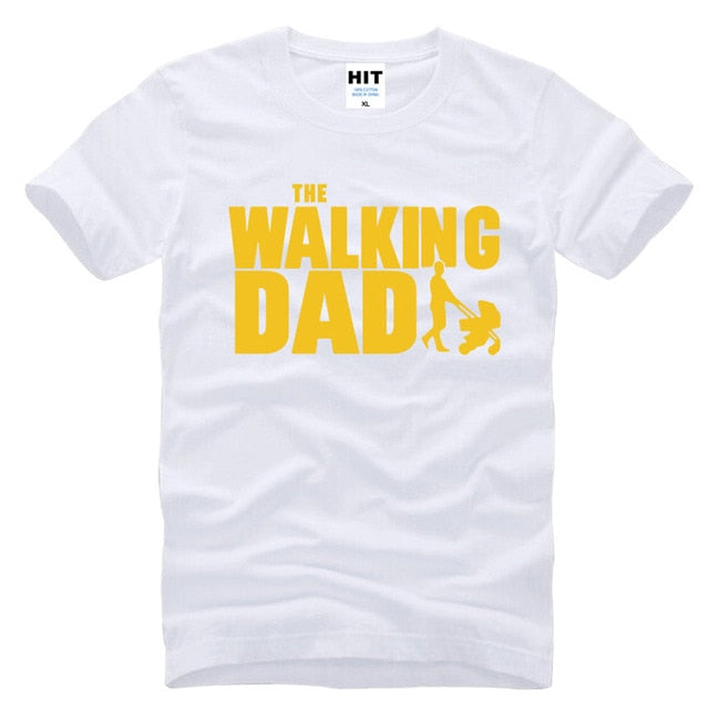 The Walking Dad Fathers Day Gift Men's Funny T-Shirt T Shirt Men Short Sleeve