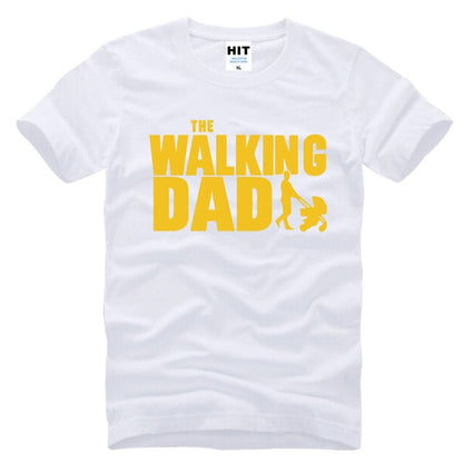 The Walking Dad Fathers Day Gift Men's Funny T-Shirt T Shirt Men Short Sleeve