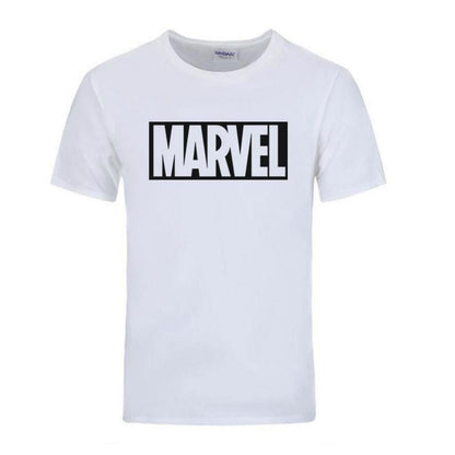 Marvel Printed T Shirt Men's Tops Tees Top Quality Cotton Casual Men Tshirt Marvel T-Shirts Man