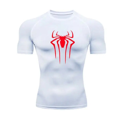 New Compression Shirt Men Fitness Gym Super Hero Sport Running T-Shirt Rashgard Tops Tee Quick Dry Short Sleeve T-Shirt For Men