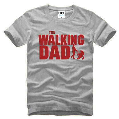 The Walking Dad Fathers Day Gift Men's Funny T-Shirt T Shirt Men Short Sleeve