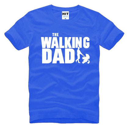 The Walking Dad Fathers Day Gift Men's Funny T-Shirt T Shirt Men Short Sleeve