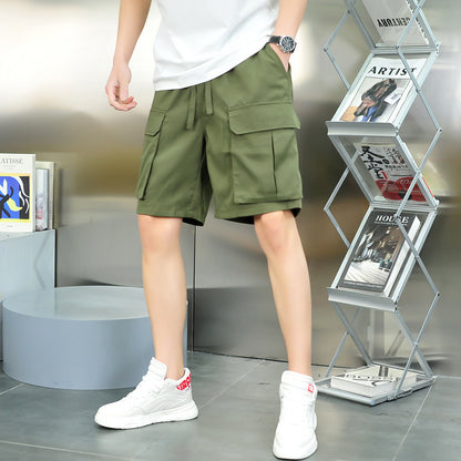 Fashion Brand Workwear Shorts Men's Loose Five Points