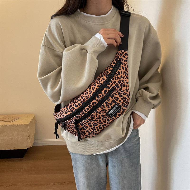 Cool Contrast Color Casual Simple Shoulder Messenger Bag